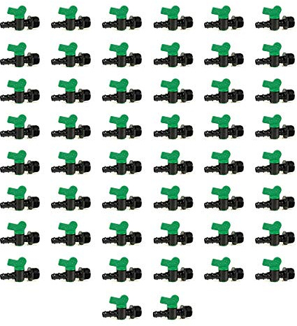 Riegoprofesional Rubinetto 16mm per irrigazione a Goccia x 1/2 Filettatura Maschio Confezione 50 pz.