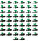 Llave de paso 16mm para riego por goteo x 1/2 rosca macho Pack 50 uds Verde Plástico