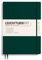 LEUCHTTURM1917 370273 Notizbuch Master Slim (A4+), Hardcover, 123 nummerierte Seiten, Forest Green, liniert