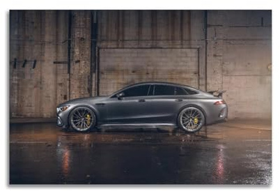 ZAISO Luxus-Auto-Poster, AMG GT63, Sportwagen, dekorative Leinwand, Familienschlafzimmer, Kunstwerk, Bild, Gemälde, 40 x 60 cm