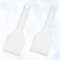 WKRTDY 2 Piezas Raspadores de Hielo para Congelador,Pala para Quitar Hielo,Descongelador de Plástico para Nevera y Cocina Casera, ¡Elimina el Hielo y descongela Tus Alimentos fácilmente(Blanco)