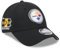 New Era Herren NFL 2024 NFL Draft 9FORTY Adjustable Hat, Pittsburgh Steelers, Schwarz, Einheitsgröße