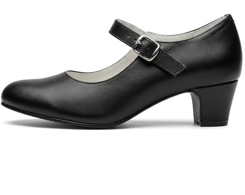 NOESLOMISMO BY DILEMA Zapato Flamenco para Niña - Sevillanas Hechas a Mano en España