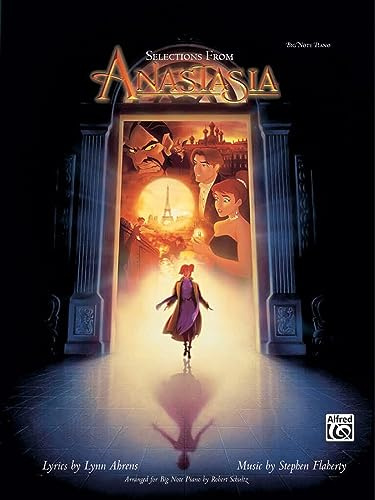 Selections from Anastasia: Big Note Piano