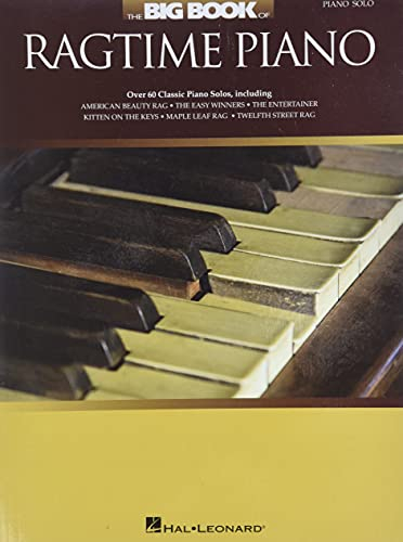 The big book of ragtime piano piano: Piano Solo