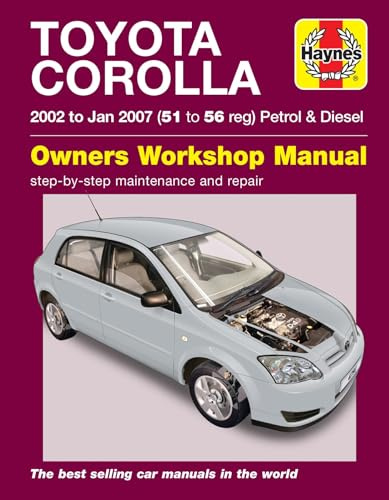Toyota Corolla (02 - Jan 07) 51 to 56