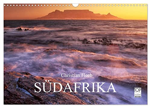 Südafrika Christian Heeb (Wandkalender 2025 DIN A3 quer), CALVENDO Monatskalender: Landschaften und Tiere Südafrikas (CALVENDO Orte)
