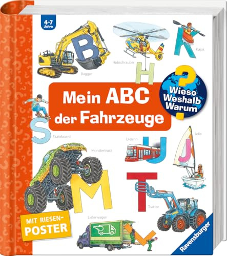 Wieso? Weshalb? Warum? Sonderband - Mein ABC der Fahrzeuge (Sachbuch ab 4 Jahre - mit Klappen)