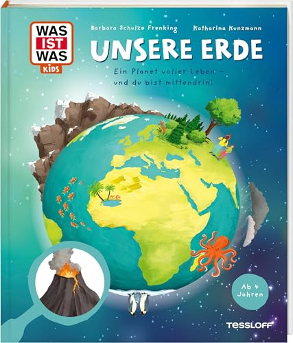 WAS IST WAS Kids Unsere Erde. Ein Planet voller Leben – und du bist mittendrin! | Wissen mit WOW-Effekt und spannenden Klappen | Für Kinder ab 4 Jahren