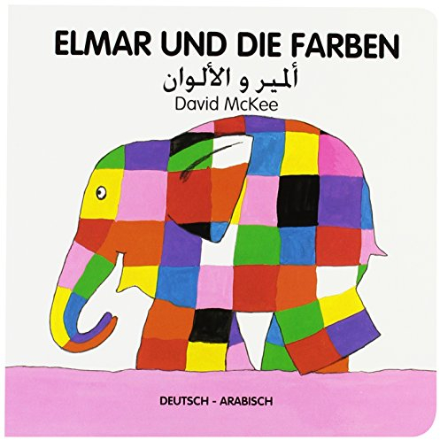 Elmar und die Farben, deutsch-arabisch