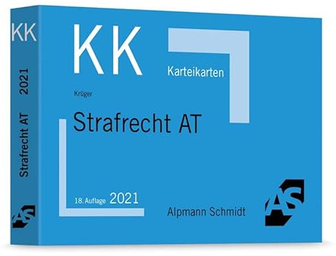 Karteikarten Strafrecht Allgemeiner Teil