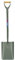 Spear & Jackson 2000AC Taper Mouth No.2 Tubular Steel Shovel, Grey