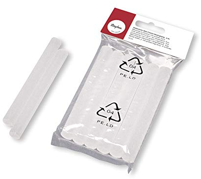 Rayher Klebesticks, Ø 7mm / 100 mm f. Mini-Heißklebepistole, SB-Btl 6Stück, 3337700