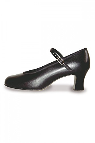 Roch Valley Gigi Tanzschuh aus PU für Charakter-Tanz Schwarz 5.5L (39)