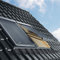 VELUX Original Hitzeschutz-Markise mit Haltekrallen für VE VK VS VF 085 + 087 + 089, Stofffarbe 5060 schwarz/MK 087 5060