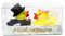 Purovi® Canards de Mariage mariée et Le marié | Canards de Bain en Couple | Jeunes mariés Mariage