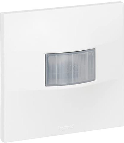 LEGRAND | Inter Auto BV Neptune, Détecteur De Mouvement Encastré, Champ De Détection 120° Portée 8m, Seuil De Luminosité Réglable