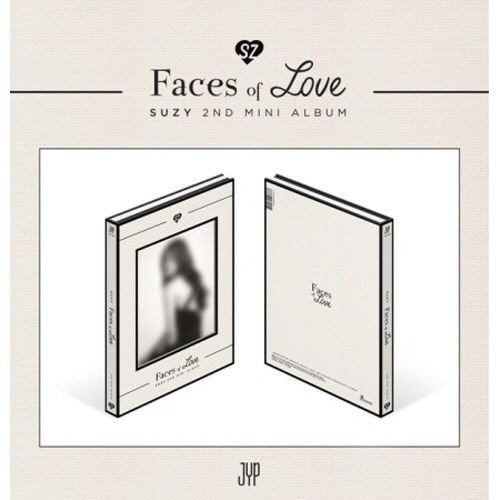 Suzy-[Faces Of Love] 2nd Mini Album CD+96p PhotoBook+Post+PhotoCard K-POP Sealed