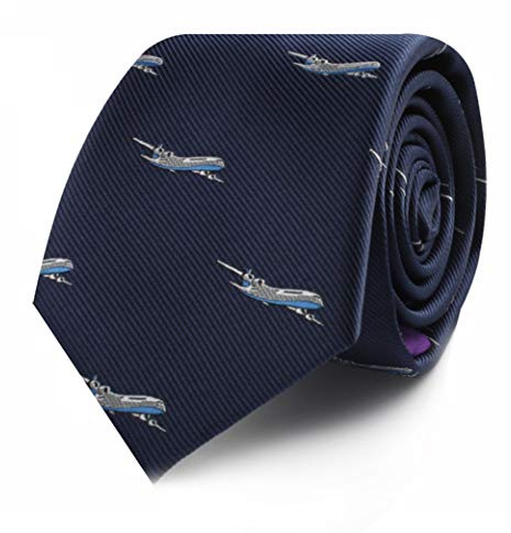 AUSCUFFLINKS Sports & Specialty Neckties | Ties for Men | Woven Skinny Neckties | Present for Work Colleague