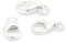 NaturSchatulle 14mm Karabinerverschluss 100% Sterling Silber 925 I 3 Stück Schmuckverschluss Karabinerhaken Kettenverschluss Basteln Schmuckherstellung