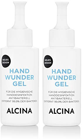 2er Handwunder Gel Alcina Antibakteriell 45 ml