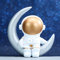 Sumerk Harz Astronaut Kuchen Toppers Spaceman Geburtstag Party Kuchen Dekorationen Astronaut Figur Ornament Raum Thema Party Favors Geschenke