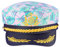 SOIMISS Yacht Captain Hüte Stickerei Sailor Kostüm Mütze Hut für Frauen Männer Rosa Marine Admiral Cap Hat