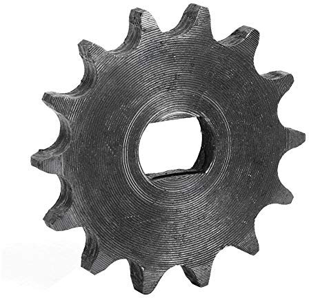SOONHUA 14T Zahnrad,Kettenrad 428 Metall Kettenrad Universal Ritzel Motor Fahrrad Kettenrad für Elektroroller 12x17mm