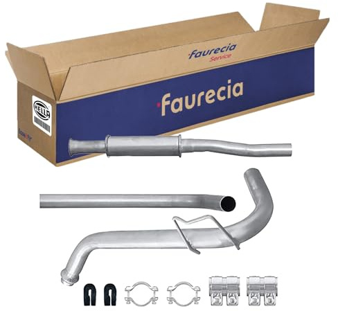 HELLA 8LC 366 025-471 Mittelschalldämpfer - Easy2Fit Kit - mitte | Kompatibel mit: RENAULT SUPER 5