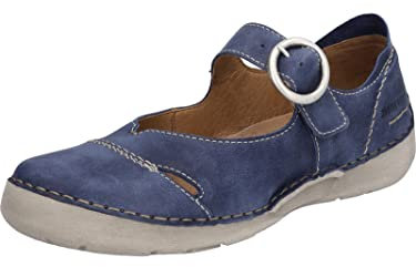 Josef Seibel Fergey 80 Damen Mokassin, Ozeanblau, 37 EU
