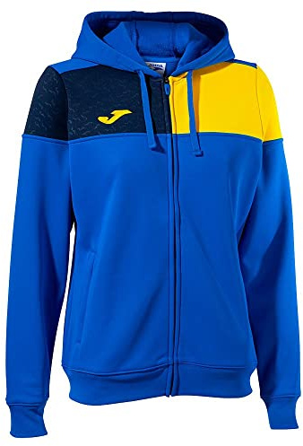 Joma Jacke mit kapuze frau Crew V knigsblau gelb marineblau