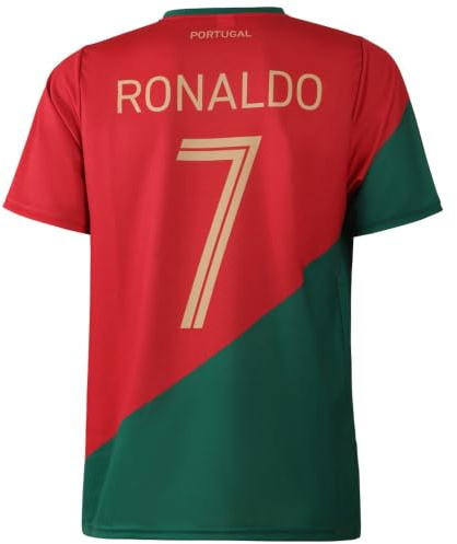 Portugal Fußballtrikot Heim - Kinder und Erwachsene - Jungen - Herren - Sportsachen - Geschenke - Sport t Shirt - Sportbekleidung