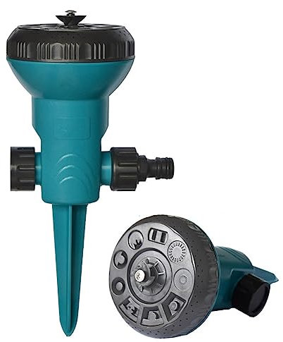 Rasensprinkler, für 360 ° drehbar Auto Rasen Garten Sprinkler Bewässerungssystem Wasserspray Gras Hof