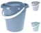 Mojawo 12 Liter Windeleimer Abfalleimer Mülleimer Mülltonne Putzeimer Eimer Deckel geruchsdicht Recycelt, Farben:Blau