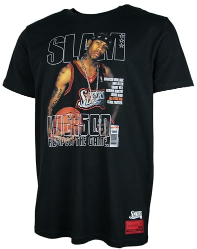 Mitchell & Ness NBA Slam Cover T-Shirt Philadelphia 76ers - Allen Iverson, XL