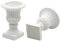Luwecf 2Pcs 1:12 Scale Urn Planters Dollhouse Flowerpots Dollhouse Accessories for Photo Props
