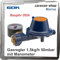 Druckminderer für Marine Boot 50 mbar 1,5kg/h Manometer Marineregler Gasregler