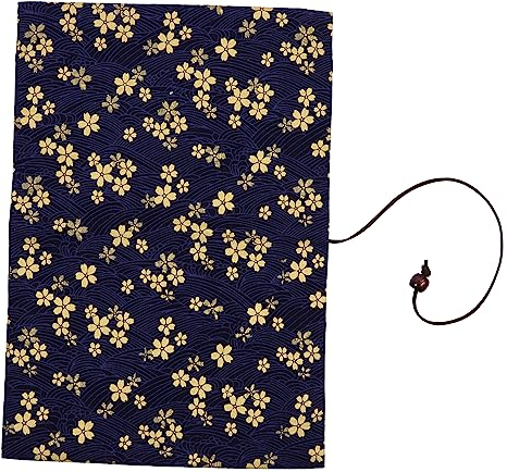 SEWACC 3 Stück Bronzierender Hand Ledger Bucheinband Schützender Bucheinband Handgefertigter Bucheinband Tagebuch Bucheinband Kirschblüten Buchhülle Kirschblüten Bucheinband Stoff