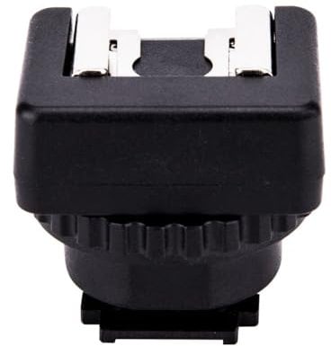 MSA-MIS - Adaptador para zapata fría para Sony Multi Interface Shoe (MIS) a zapata estándar