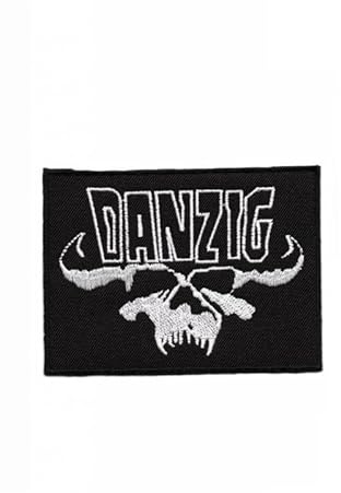 Danzig Heavy Metal Aufnäher Besticktes Patch zum Aufbügeln Applique Souvenir Zubehör