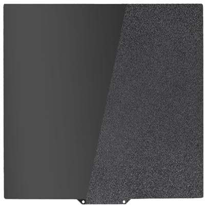 Nssnlur PEI Druckplatte 230x230 mm, Glatt & Texturiert PEI Spring Steel Druckbett PEI Build Plate für Anycubic Kobra 2/Kobra 2 Pro/Kobra 2 Neo 3D Drucker Plattformen