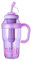 Generisch Bottiglia d'acqua con e grandi bottiglie d'acqua per ragazze con chiusura e chiusura, 40oz Gym Sports Water Bottle Tazza di plastica riutilizzabile (D, A)
