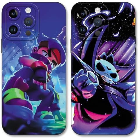 Yimctoie 2 stück Handyhülle für Huawei P30 Lite 6.15, Niedlich Hülle Cartoon Anime Spiel Aesthetic Muster Silikon Schutzhülle Tasche Schön Kameraschutz Case für Game Fans, Muster