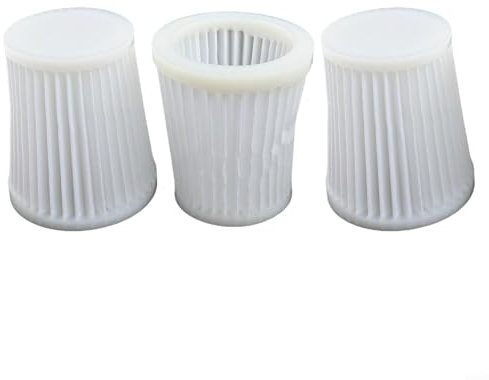 Fauhapyway Ersatzfilter 1619PA5188, für Bosch GAS 14.4 V-LI GAS 18 V-LI PAS 18 LI Akku-Staubsauger, 3 Stück Zentralstaubsaugerfilter