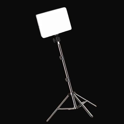 Panneau lumineux LED haute luminosité avec trépied pour prise de vue en studio et diffusion en direct sur smartphone