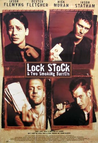Close Up LOCK, STOCK AND TWO SMOKING BARRELS POSTER (68,5cm x 101,5cm)