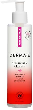 derma e Anti-Wrinkle Vitamin A Glycolic Cleanser with Papaya 6 oz