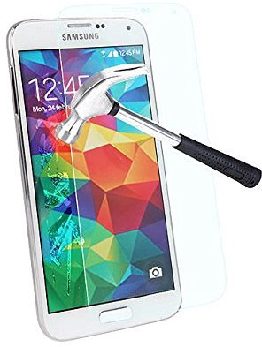 HQ-CLOUD Film Vitre Verre Trempé de Protection d'écran pour Samsung Galaxy S5 i9600 G900