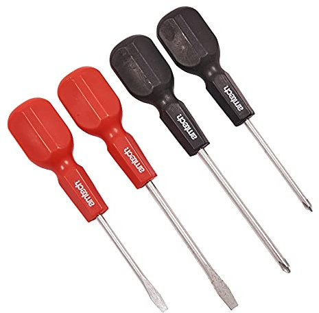 Amtech L0850 4 Piece Cabinet Handle Screwdriver Set