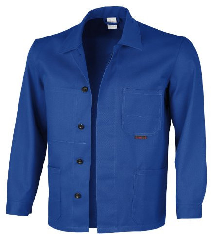 Qualitex - Arbeitsjacke Comfort MG 300 1-F, Kornblau, 56